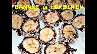 Banane u cokoladi  Recepti Milica Mihailovic [upl. by Kokaras944]