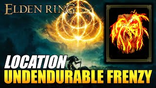 Elden Ring  Unendurable Frenzy Location Incantation [upl. by Prissie]