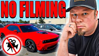 Big Car Auctions Made Me DELETE MY VIDEOS And KICKED ME OUT [upl. by Cello]