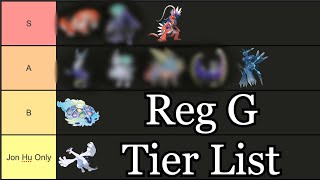 Regulation G Restricted Tier List [upl. by Krakow]