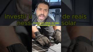 Pablo Marçal fala porque investiu em Energia Solar pablomarcal energiasolar [upl. by Nirac]