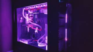 Thermaltake Core WP200 Super Tower Chassis with RGB LED Lights Strips [upl. by Gnouc809]