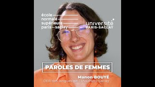 PAROLES DE FEMMES avec Manon Bouyé [upl. by Dohsar]