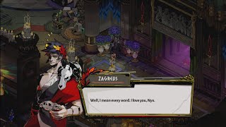 Zagreus tells Nyx the plan and that he loves her  Hades [upl. by Tarrsus]