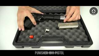 SocomGear  Punisher 1911 Custom 45 Gas Blowback Airsoft Pistol [upl. by Dafna945]