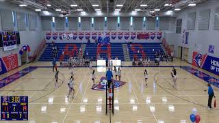 Revere High School vs Copley High School Girls JV Volleyball [upl. by Ahsinauq838]