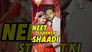 NEET aspirant ka shaadi album🙂💑 shorts shivamrajaiims neetexam funny [upl. by Padget]