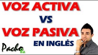 Explicación detallada de la VOZ ACTIVA y PASIVA en inglés  Passive Voice  Clases inglés [upl. by Lisetta]