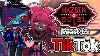 Hazbin Hotel react to Hazbin Hotels Tiktok 🏨 ✨  Gacha Reacts  Gacha Life 2 [upl. by Slein]