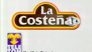 Comercial La Costeña Teleton  2003 [upl. by Yrod]