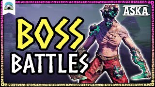 BOSS Fights Explained – Get All Runestone Artifacts  ASKA [upl. by Atinomar407]