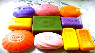 ASMR  DRY COLORFUL SOAP CUTTING  Soap Carving  Резка сухого мыла [upl. by Eidolem]