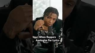 When Rappers Apologize For Lyrics 😳 [upl. by Kaylil323]