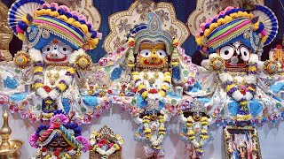 Darshan aratiiskcon Seshadrip temple BangaloreMayapurtvBangla [upl. by Nyrhtac]