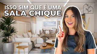 8 DICAS VERDADEIRAS PARA DEIXAR SUA SALA ELEGANTE  Aplique essas dicas para ter uma sala chique [upl. by Barimah240]