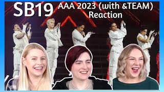 SB19 AAA 2023 Performance with ampTEAM  Reaction [upl. by Eiramaneet382]