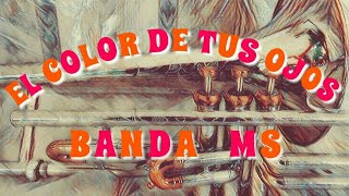 El Color De Tus Ojos  Banda MS Tutorial Para Trombón [upl. by Aloap]