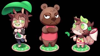 Style Challenge Animal Crossing  Speed Process [upl. by Holmann71]