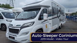 £58990 Motorhome  AutoSleeper Corinium 2019 Model 4 Berth HIGH SPECIFICATION Video Tour [upl. by Adah]