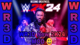 wr3d 2k24 mod download link mediafıre 1gd ram [upl. by Eillac247]