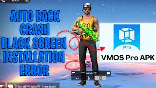 Vmos Pro Free Fire Auto Back Problem 🥺 How To Fix Vmos Pro Crash 📲 Pc Logo In Mobile [upl. by Lynus]