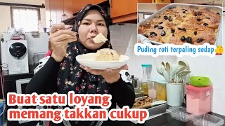 ROTI EXPIRED ⁉️JANGAN DIBUANG NI ADA RESEPI PUDING ROTI PALING SEDAP [upl. by Spiros442]