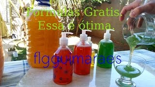 Agora Sim Como Fazer Sabonete Liquido Vegetal e Natural [upl. by Mitran]