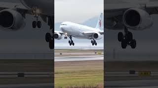 Very SMOOTH Landing  Air Canada A330 [upl. by Ellecrad989]