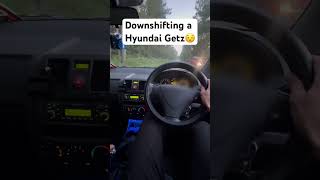 Downshifting my Getz👀viralvideo carshorts [upl. by Nahtanha]