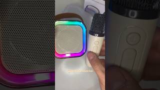 Unboxing parlante k12 inalambrico con microfono asmr [upl. by Treblah]