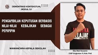 EKO HERI SUSANTODEMONSTRASI KONTEKSTUAL MODUL 31CGP ANGKATAN 11 [upl. by Airlia]