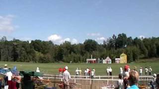 Old Rhinebeck Jamboree 2009  Sunday PreShow Flight of the 13 scale Rc Model Planes [upl. by Zilef]