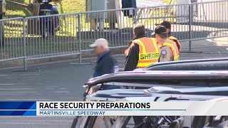 Martinsville Race security preparations [upl. by Norrehs]