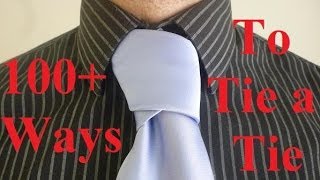 HOW TO TIE A TIE Christensen knot aka Cross Knot for Your Necktie [upl. by Feucht]