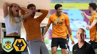 RAUL JIMENEZ WORLDIE RUINED BY VAR Burnley Vs Wolves 11 Finerrz Vlogglebox [upl. by Shiri16]