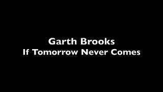 If Tomorrow Never Comes – Garth Brooks – Professional Backing Track with Lyrics [upl. by Ailadgim]