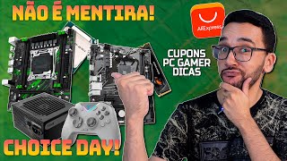 VAI COMEÇAR Choice Day no AliExpress  A promoção NÃO É DE MENTIRA [upl. by Nitsug]