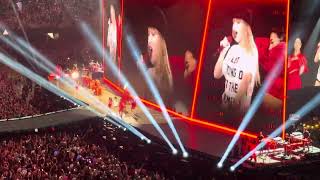 Taylor Swift  22 With 22 Hat Giveaway  Eras Tour Cardiff 2024 [upl. by Clementina]