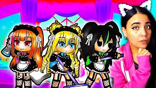 💗 Becoming the Personal Maids of the Dominant Triplets 💗 PPG x RRB Gacha Life Mini Movie Reaction [upl. by Suirred]