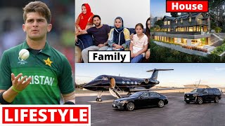 Shaheen Afridi Lifestyle 2021 Wife House Cars Family Biography Net Worth Records amp Career [upl. by Sivlek761]