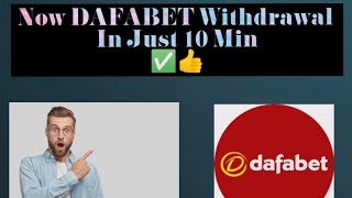 DAFABET WITHDRAWAL IN JUST 10 MIN [upl. by Aitra]