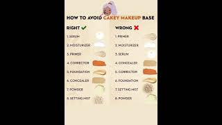 How to avoid cakey makeup base Honest2234 [upl. by Olnton]