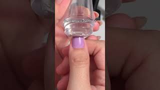 15 min DIY LAVENDER nails [upl. by Ahsirtak]