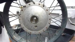 KMZ K750 Wheel Bearing Removal [upl. by Vic161]