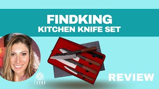 FINDKING Dynasty Series 4in1 Kitchen Knife Set Review [upl. by Jared]