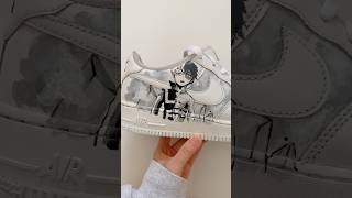 customizing old air force 1s sneakerdesign [upl. by Gnad]