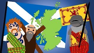 The History of the Scottish Flag [upl. by Lisab]