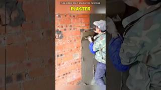 plasterers worldwide do their work as just work construction shorts viralvideo [upl. by Adara399]