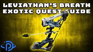 Destiny 2 Shadowkeep  How To Get Leviathans Breath  Exotic HEAVY Bow [upl. by Feirahs]