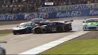 Ginetta GT4 Supercup Crashes 2022 [upl. by Lewak]